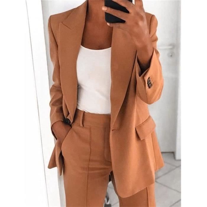 Blazer longue femme online