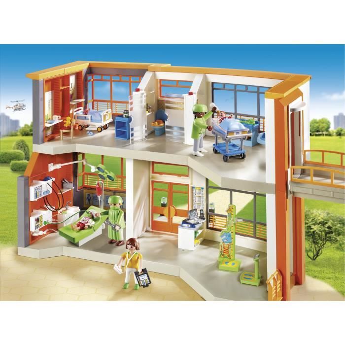Playmobil hopital shop