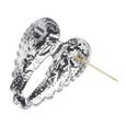 Broche Bijoux Femme Homme Strass Ange Aile pour Décoration Pull Costume Mode Vintage Broche Rose-2