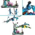 LEGO® Avatar 75572 Le Premier Vol en Banshee de Jake & Neytiri, Jouet Pandora, avec Animaux-2