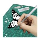 Cutter de Précision,1Pc Scalpel avec 10 lames,Scalpel De Découpe,Couteau pour Loisirs Créatifs,Hobby Couteau,pour DIY et Loisirs Créatifs, Sculpture,Papier,Scrapbooking Cutter de Précision,1Pc Scalpel avec 10 lames,Scalpel De Découpe,Couteau pour Loisirs Créatifs,Hobby Couteau,pour DIY et Loisirs Créatifs, Sculpture,Papier,Scrapbooking