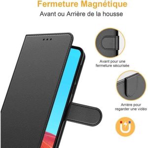 Coque à Clapet Pour Xiaomi Redmi Note 10 Pro / Pro Max - Noire, TPU - Marque Mtb - Neuf