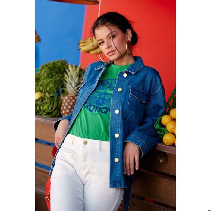 Veste en jean femme La Petite Étoile Volcy stone Cdiscount Prêt