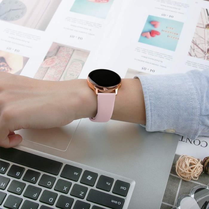 Bracelet Pour Montre Connect e Silicone Universelle Pour Samsung