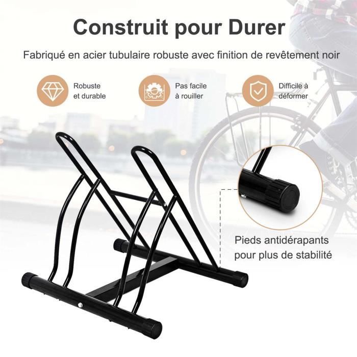 vounot Râtelier vélo 5 vélos Range vélo Système …