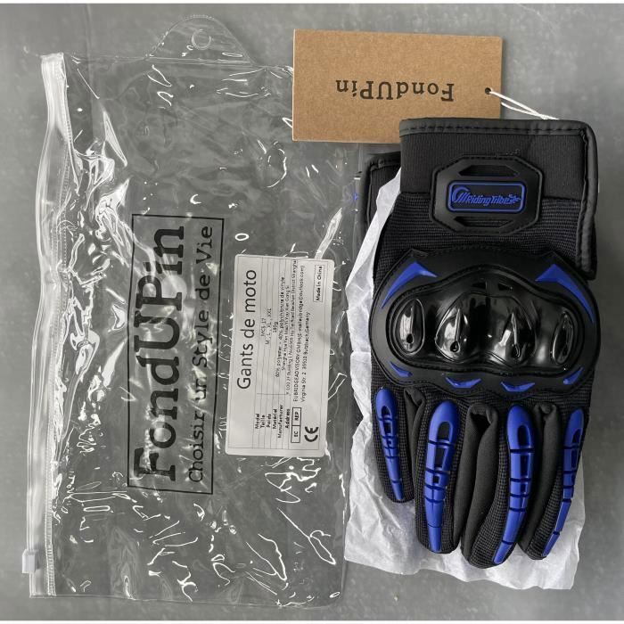 Gants Moto TRABIG Homologués Été - Écran Tactile, Anti-Choc, Coupe-Vent Pour Scooter, Vélo, Camping - Unisexe