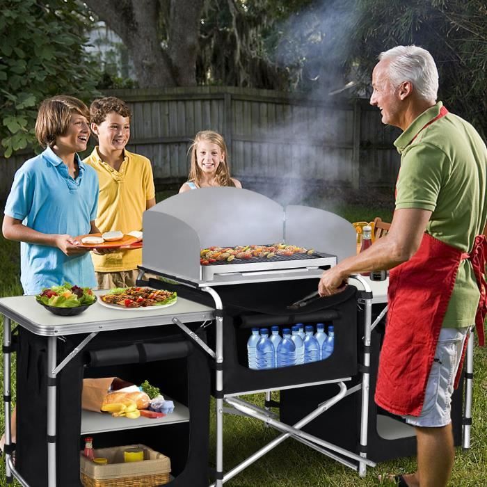 Lit De Camping Pliable ATORPOK SHOP Pour Adulte, Charge Max 250 Kg, Gris