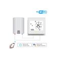 Thermostat WiFi Programmable TECHBREY - Blanc - Contrôle radiateurs et plancher chauffant - Objet connecté-3