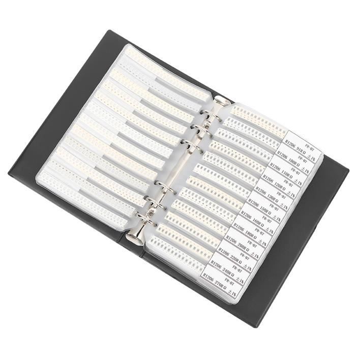 LAN Condensateurs Capacitor Sample Book Black Capacitor Assortment Kit ...