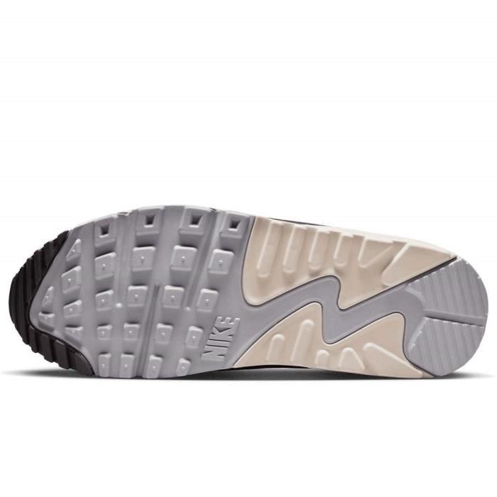Chaussures Femme Nike Air Max 90 Futura DZ4708-001 Gris Lacets