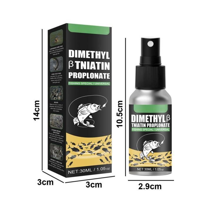 Additif Attractant DMPT Pour Appât De Pêche – Haute Concentration, 80 G