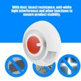 ARAMOX Détecteurs de fumée Détecteur de fumée détecteur de fumée d'alarme d'affichage à LED d'équipement de sécurité à-0