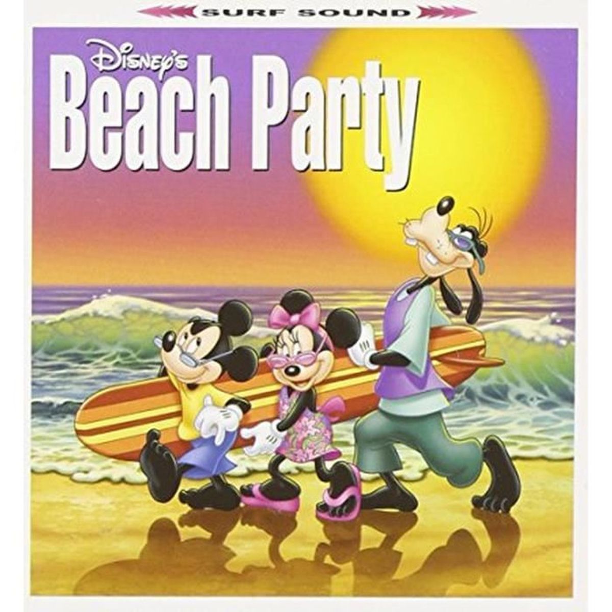  WALT  DISNEY  RECORDS Disneys Beach Party Album CD Vinyles 