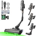 Aspirateur balai sans fil - PROSCENIC - P16 - 60Kpa - Autonomie 65 Min - Tube pliable - LED Verte