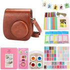 AIHONTAI Jaune - Kit d'accessoires pour appareil Photo Instax Mini 9 8 +, sac à bandoulière, étui Album Photo, cadre d