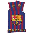 FCBARCELONA FC BARCELONA Parure de couette 100% coton - 1 Housse de couette 140 x 200 cm cm + 1 Taie d'Oreiller 63 x 63 cm