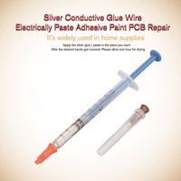 Réparation de carte PCB de peinture adhésive de pâte de fil de colle d'argent conducteur électriquement