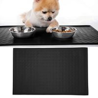 VGEBY Tapis antidérapant en silicone pour gamelle chien/chat
