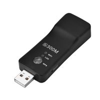 rabais-Répéteur USB sans Fil Portable Mini Amplificateur de Signal Répéteur sans Fil USB 24 GHz 300M Adaptateur Réseau WiFi Smart T