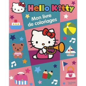 LIVRE JEUX ACTIVITÉS Mon livre de coloriage Hello Kitty