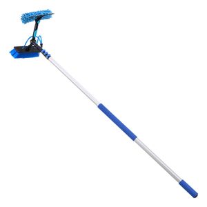 Perche télescopique professionnelle de nettoyage.Poignées ergonomiques Perche télescopique professionnelle de nettoyage.Poignées ergonomiques