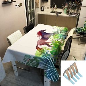 NAPPE DE TABLE ParentAnimal Cerf Nappe De Table Imperméable, 3D L
