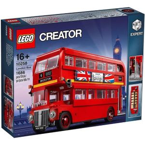 ASSEMBLAGE CONSTRUCTION LEGO Creator Expert - Le bus londonien - 1686 pièc