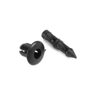 Clips, rivet fileté plastique noir CGN diamètre 5,8mm pour carénage,  carrosserie (moto, auto, scooter)