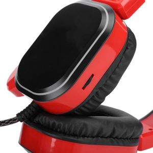 CASQUE - ÉCOUTEURS HURRISE casque filaire USB Casque de jeu filaire U