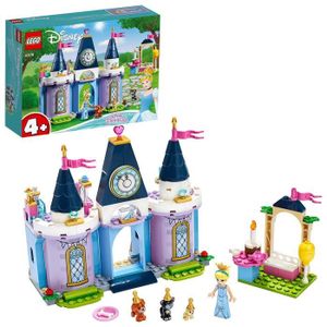 ASSEMBLAGE CONSTRUCTION LEGO® Disney PrincessTM - La célébration au château de Cendrillon, Jouet Fille et Garçon 4 Ans Et Plus, 168 Pièces - 43178