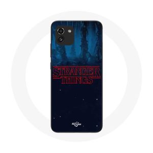 custom-cases Coque Coque TPU pour Tous Les Mobile avec Conception de Stranger Things Série TV Netflix 2018 Samsung A6 