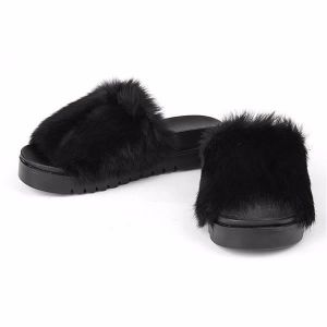 pantoufle en fourrure