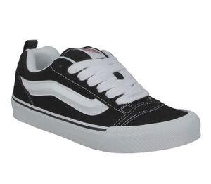 BASKET Chaussures Vans Knu Skool Unisex Noir - VN0009QC6BT - Lacets - Textile