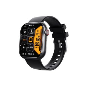 MONTRE CONNECTÉE F57 Montre Intelligente de Glycémie pour Hommes Femmes Smartwatch appel bluetooth Montre intelligente de glycémie