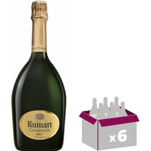 CHAMPAGNE Champagne Ruinart Brut - Lot de 6