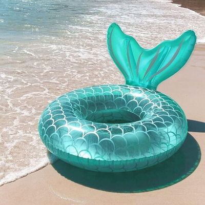 Bouée Hamac Piscine 4 En 1 May Huang - Flotteur Gonflable Avec Porte-gobelets, Matelas D'Eau Pour Plage, Lac Et Vacances (165x83 Cm, Bleu)