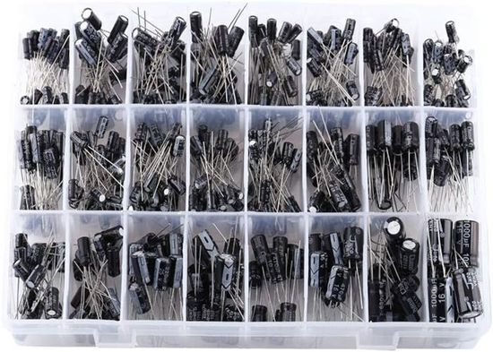Kit Assorti 10 Uf-470 Uf 100 Pièces 10 Valeurs 10 V-63 V