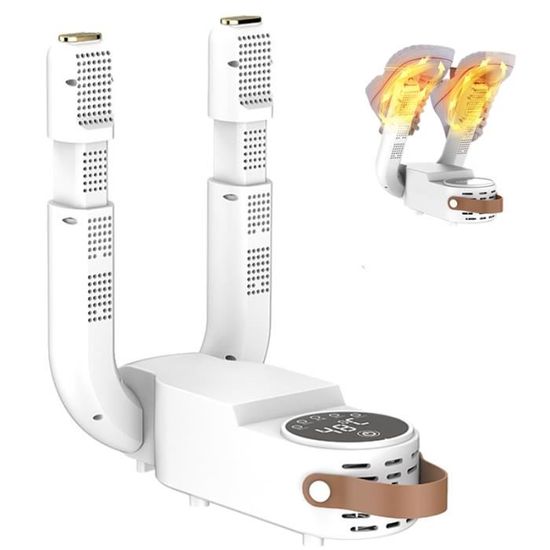 Sèche-chaussures électrique Avec Affichage Numérique, Sèche-chaussures