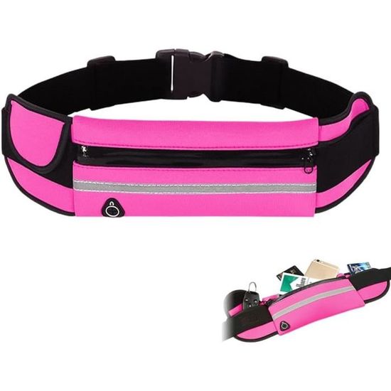 Ceinture De Course Réglable Avec Sac Banane Et 2 Bouteilles 300 Ml - Hydratation Running