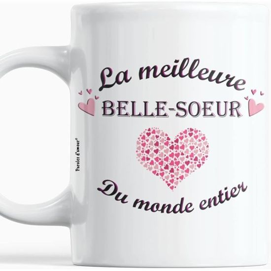 Cadeau BelleSoeur Anniversaire La Meilleure BelleSoeur Du Monde Entier Idées Cadeaux Pour