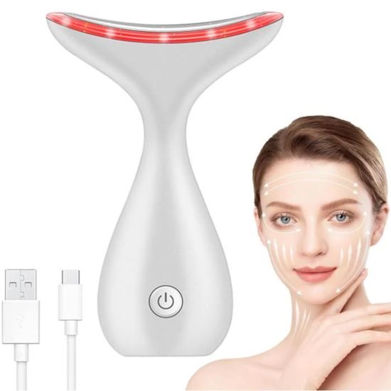 Appareil Anti-rides Visage Et Cou - 3 Modes De Raffermissement - Beauté - Neuf Avec Emballage