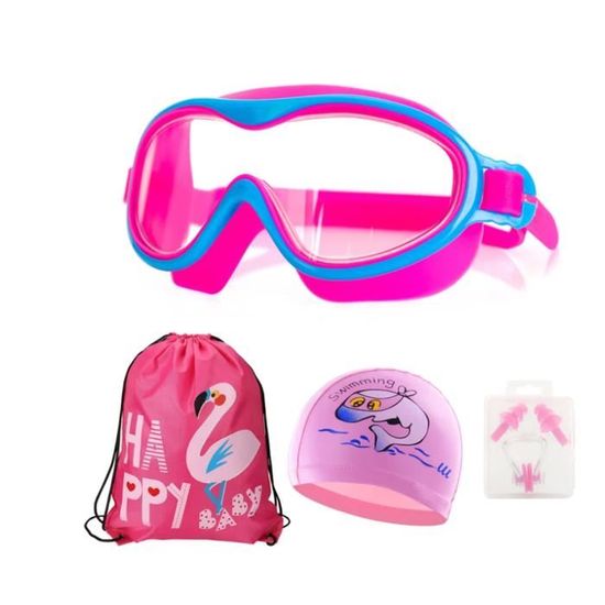 Kit natation fille 100 START : maillot de bain, lunettes, bonnet, serviette, sac NABAIJI