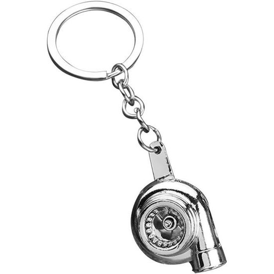 Onwomania Dead Porte-clés Moustache En Métal Argenté