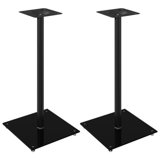 Supports de plancher pour enceintes acoustiques d'étagère