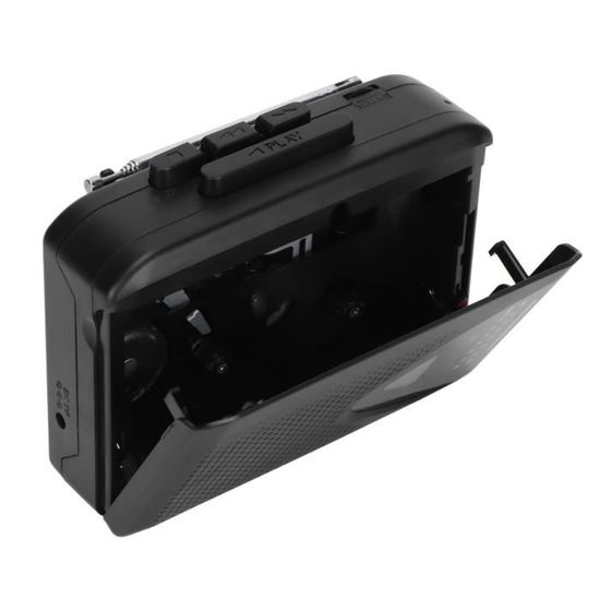 HURRISE Magnétophone Lecteur de cassettes Radio AM/FM portable Lecteur