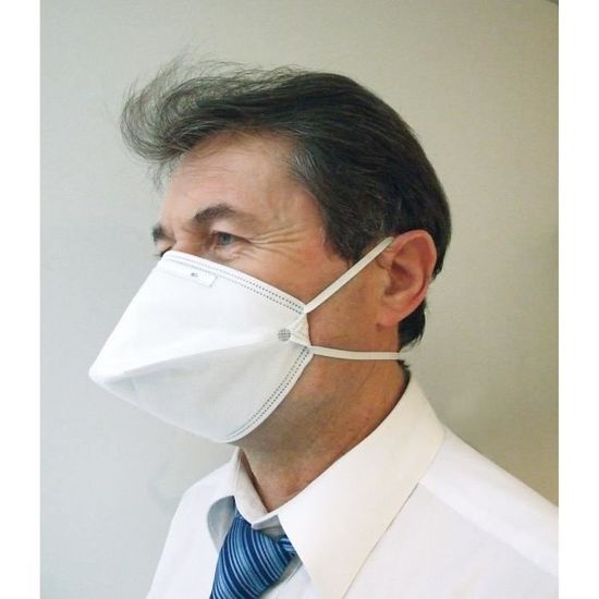 masque blanc anti virus