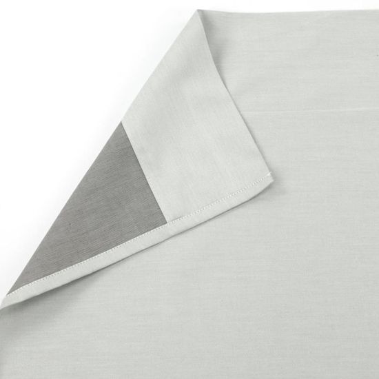 Drap plat 240x310 cm coton PÉNÉLOPE Rose - Maison