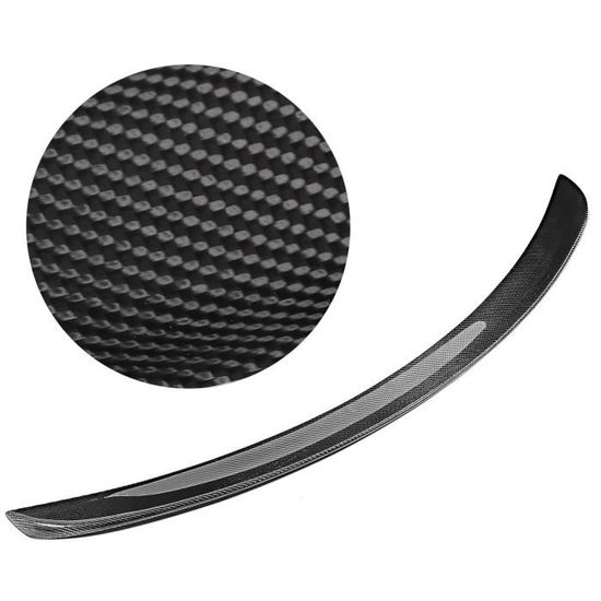 Aileron Arrière Universel Pour Voiture - Spoiler Toit 1.28m En Fibre - Caoutchouc Souple Avec Adhésif - Styling