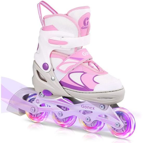 Rollers enfants pour filles et garons, patins à ligne avec roues