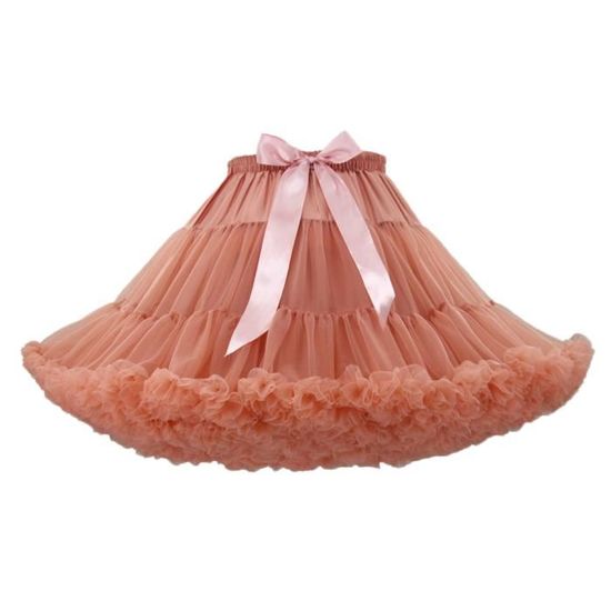 Jupe Tutu Tulle 3 Couches Femme - Style Rétro Années 80, Pour Fête, Halloween, Carnaval, Danse (fluo) - 11